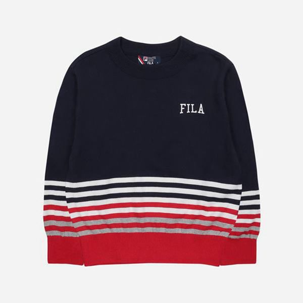 Fila Mikiny Damske Námornícka Modrá - L/S Vypredaj - Slovakia 38761-XATW